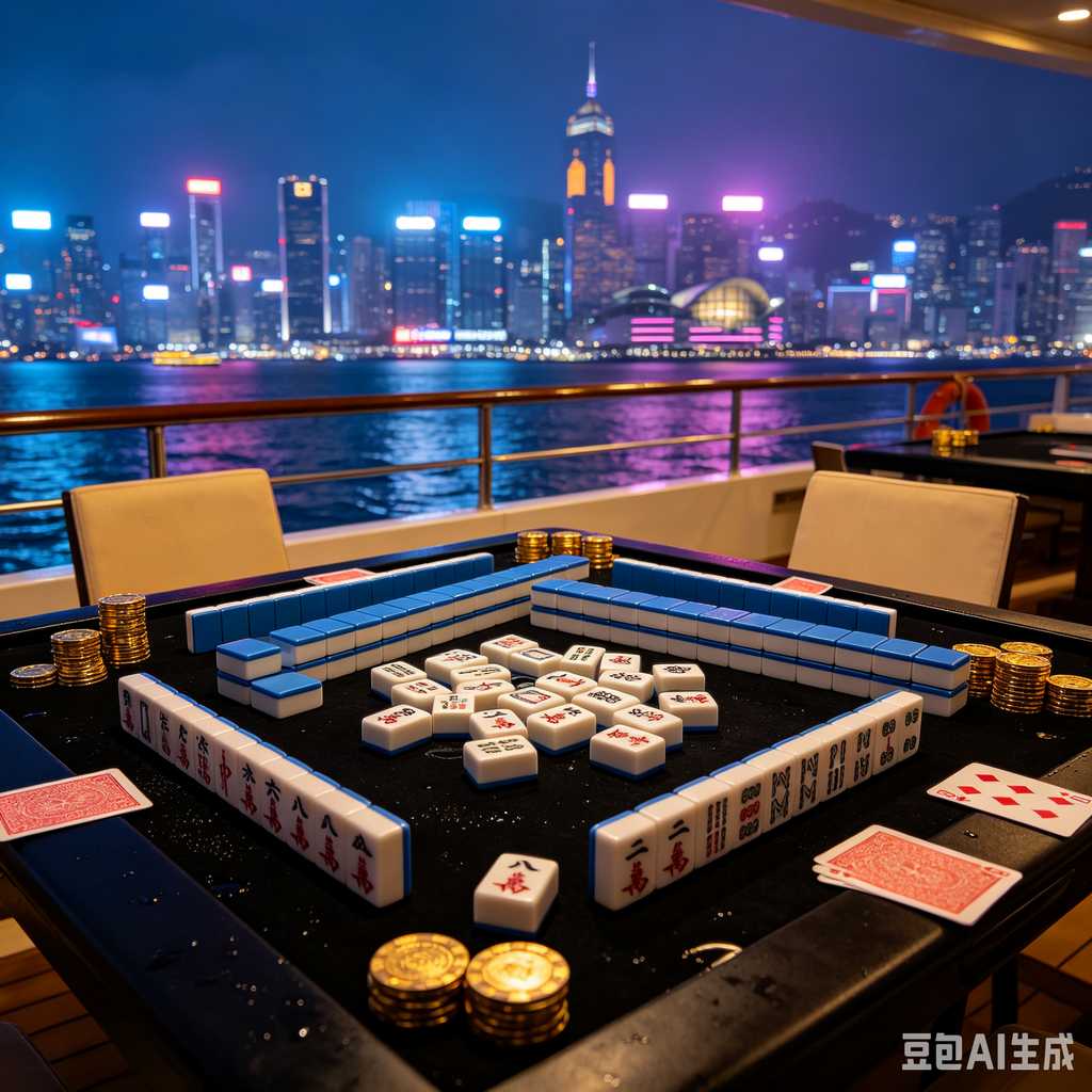 printed logo mahjong set
