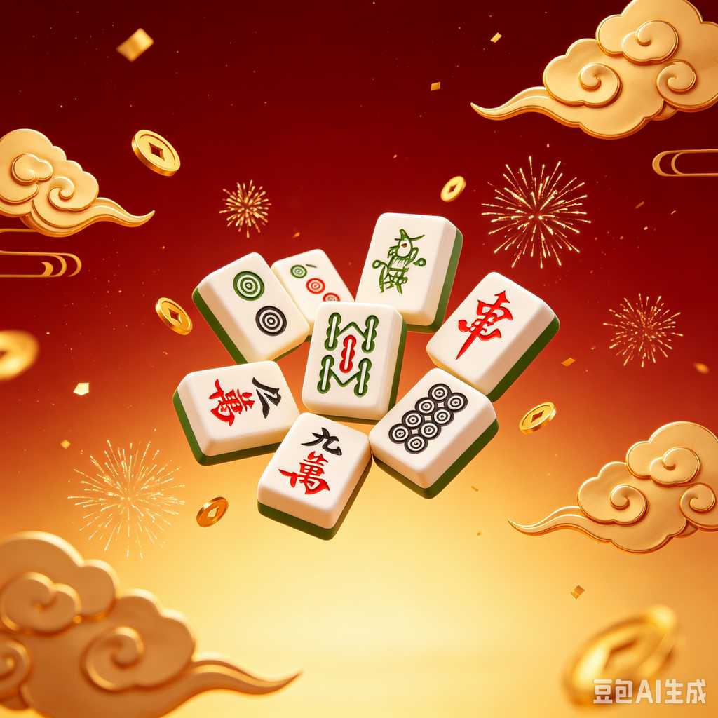 unique decoration mahjong tiles