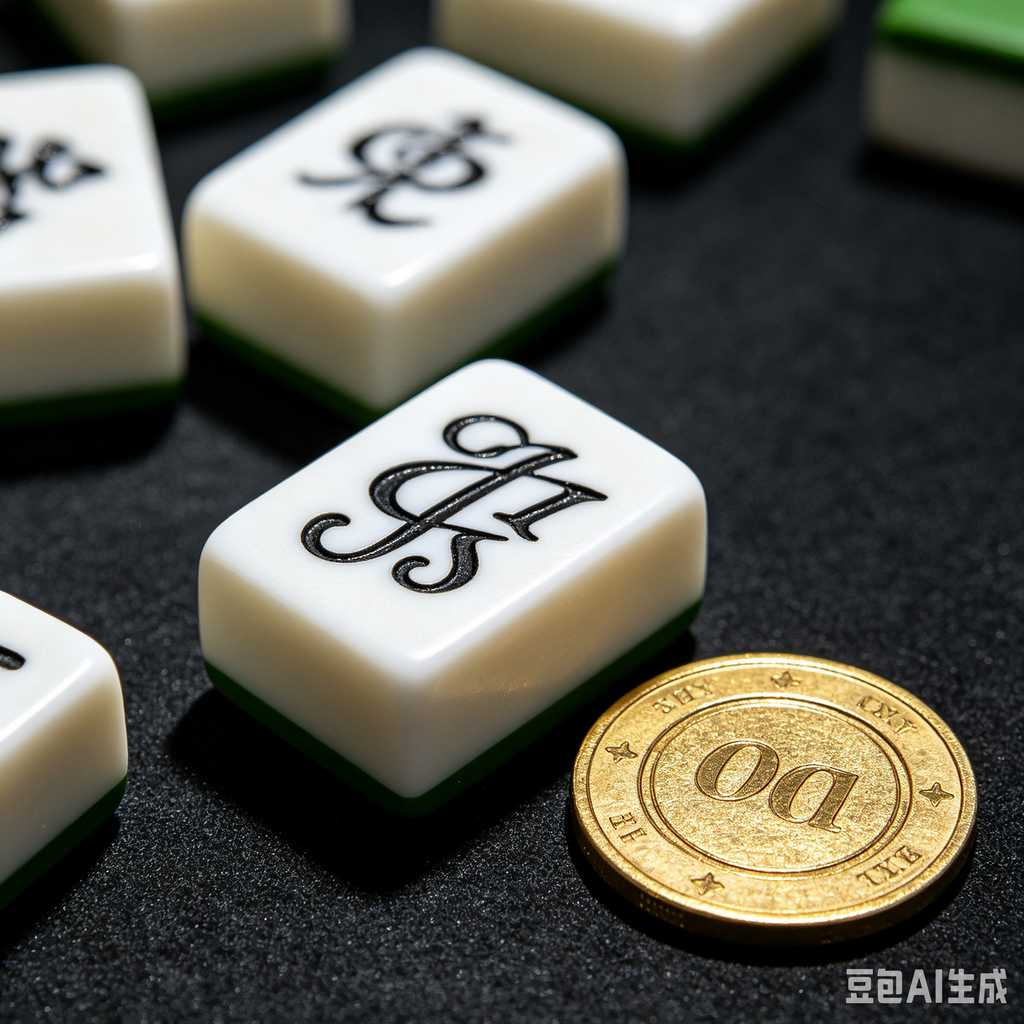 oriental style mahjong tiles